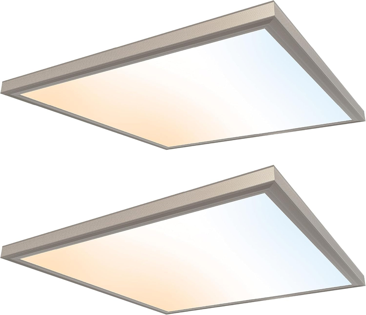 2x4 FT Surface Mount LED Panel, Dimmable & CCT Adjustable