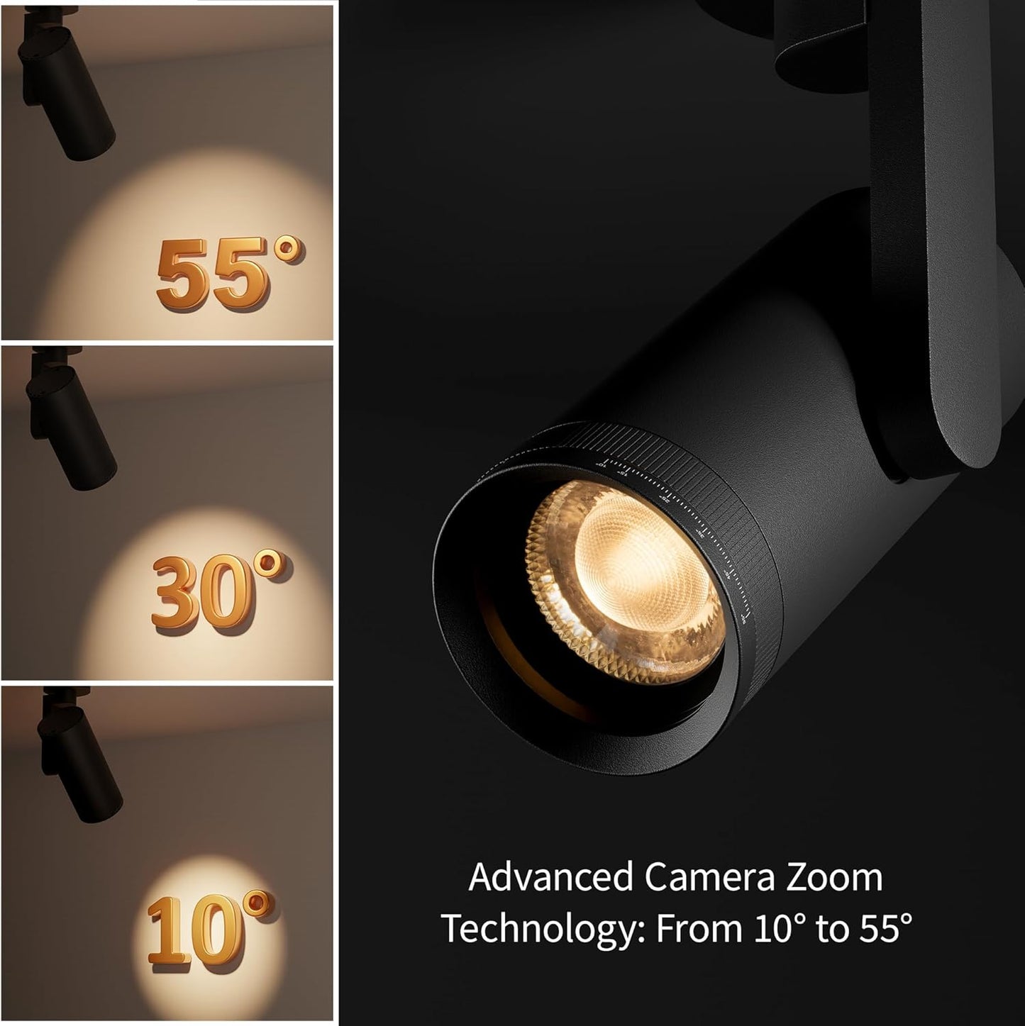 Zoomable Dimmable LED Ceiling Spotlight