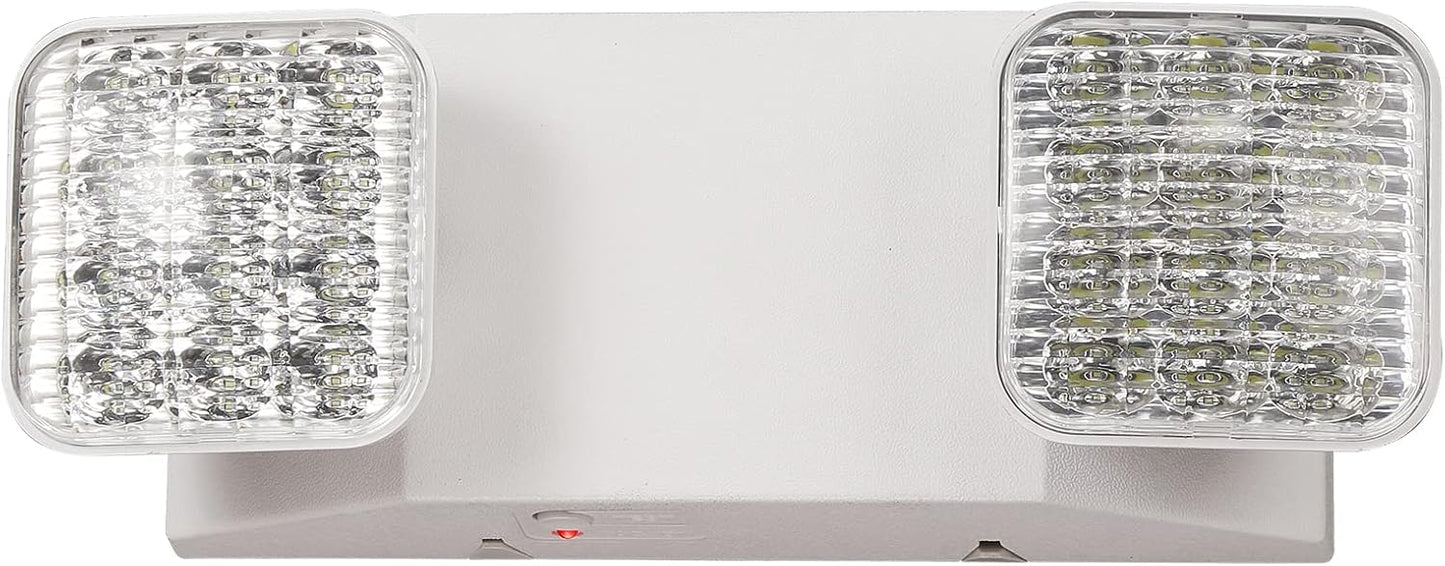 Commercial LED Emergency Lights with Battery Backup