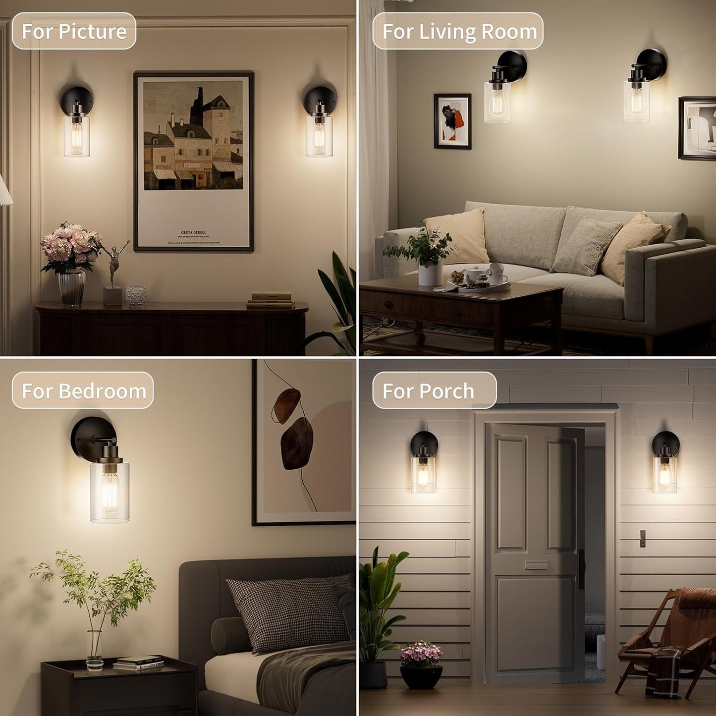 Modern Brushed Nickel Wall Sconce