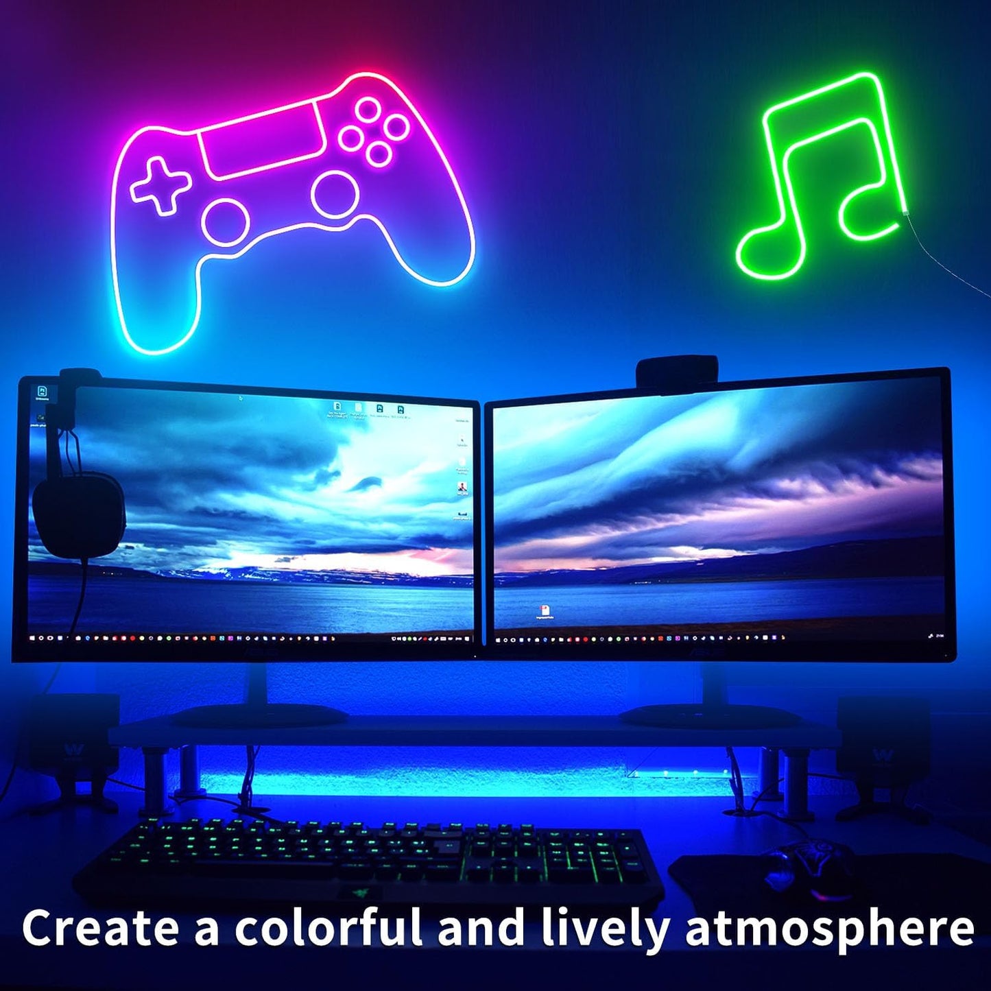 50ft RGB Waterproof Neon Lights