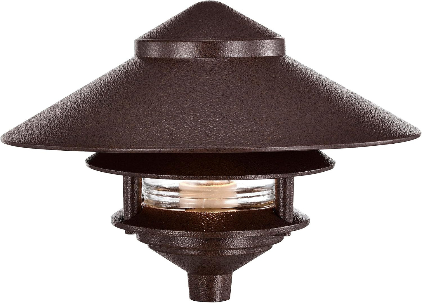 2 Louver Hood Outdoor Pathway Light