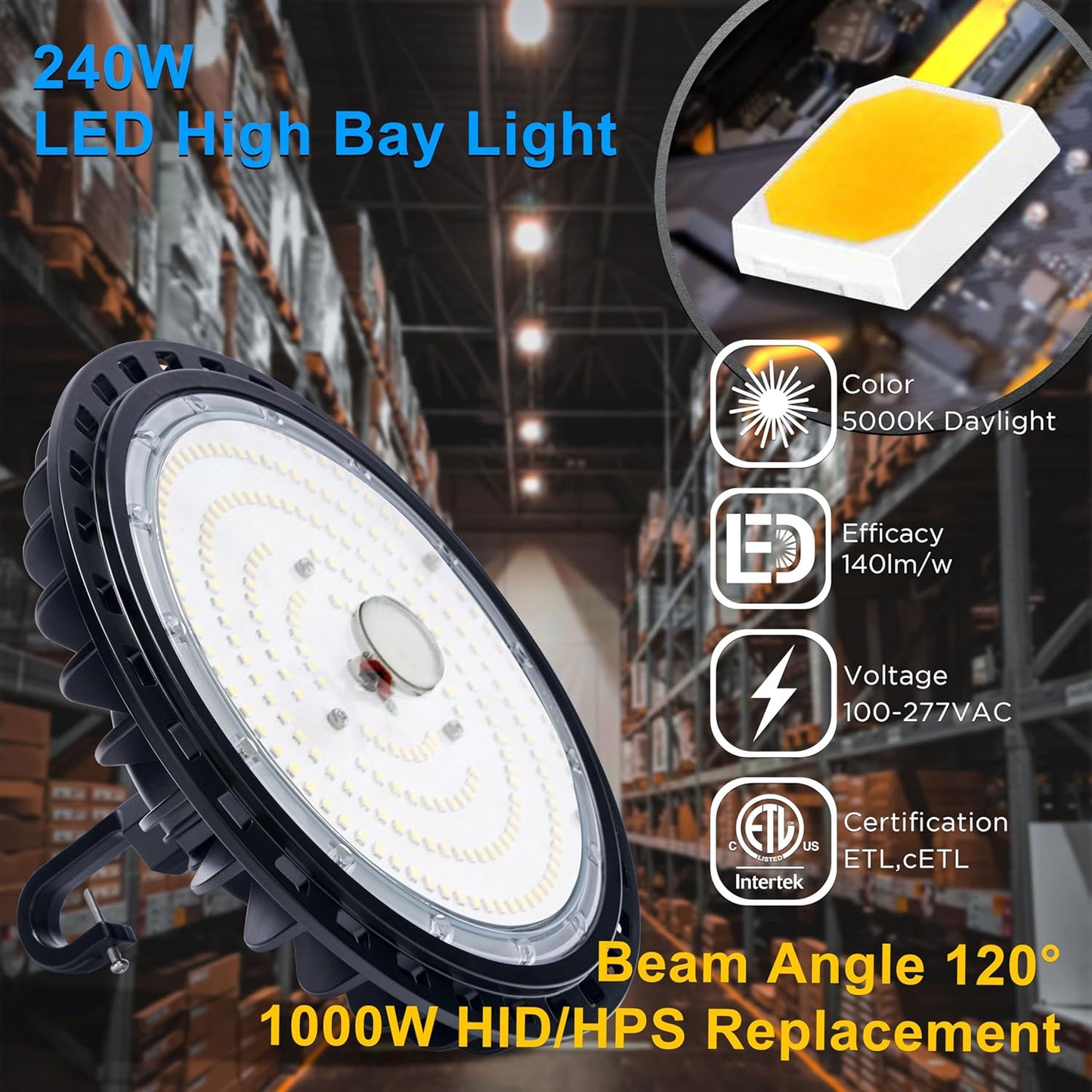 LED Shop Light for Garage
