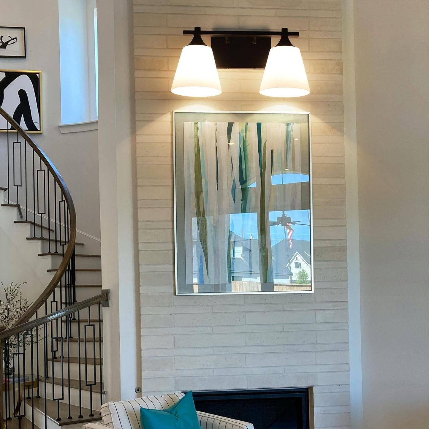 Black Traditional Wall Sconce Light