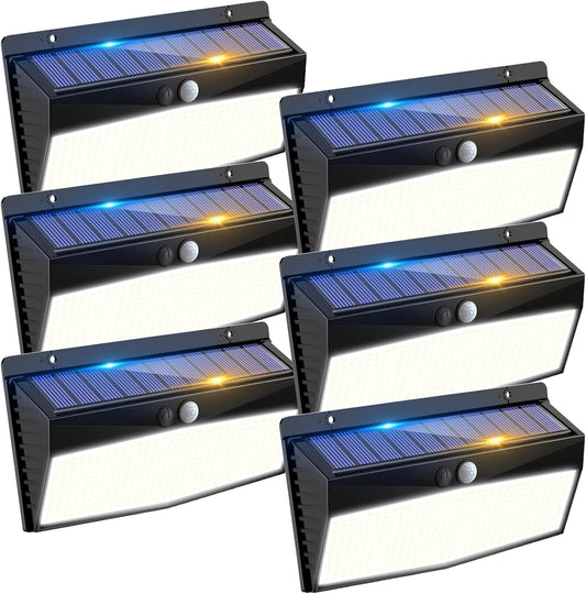 Solar Motion Sensor Fence Light