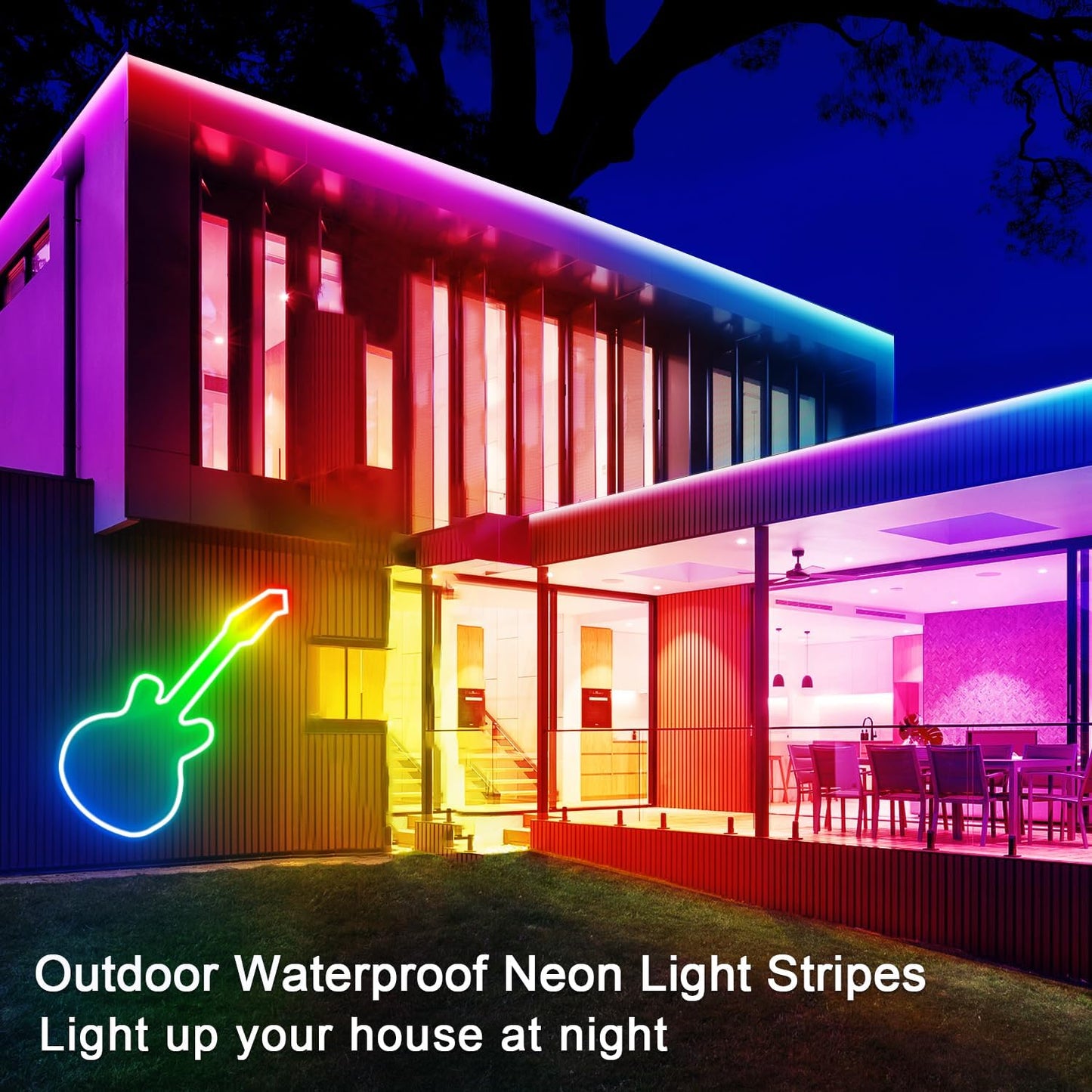 50ft RGB Waterproof Neon Lights