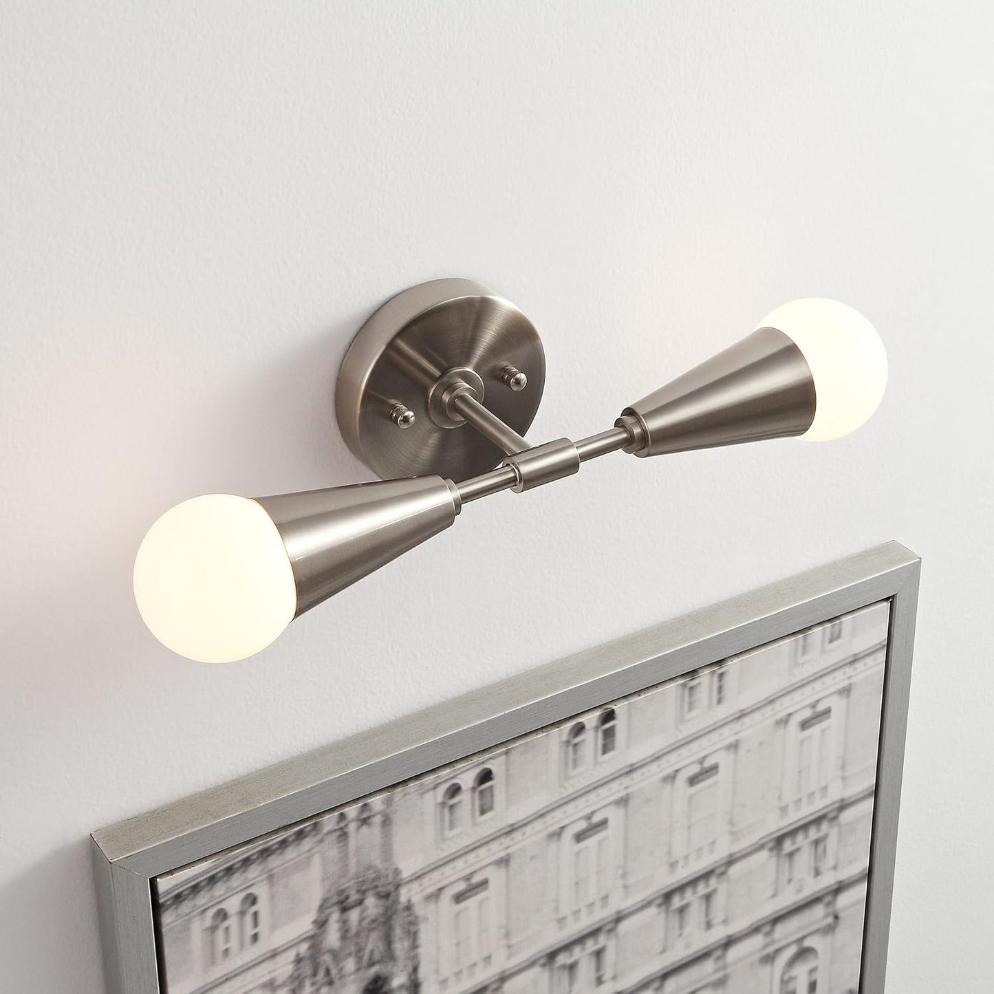 Mid-Century Modern Black Wall Sconce