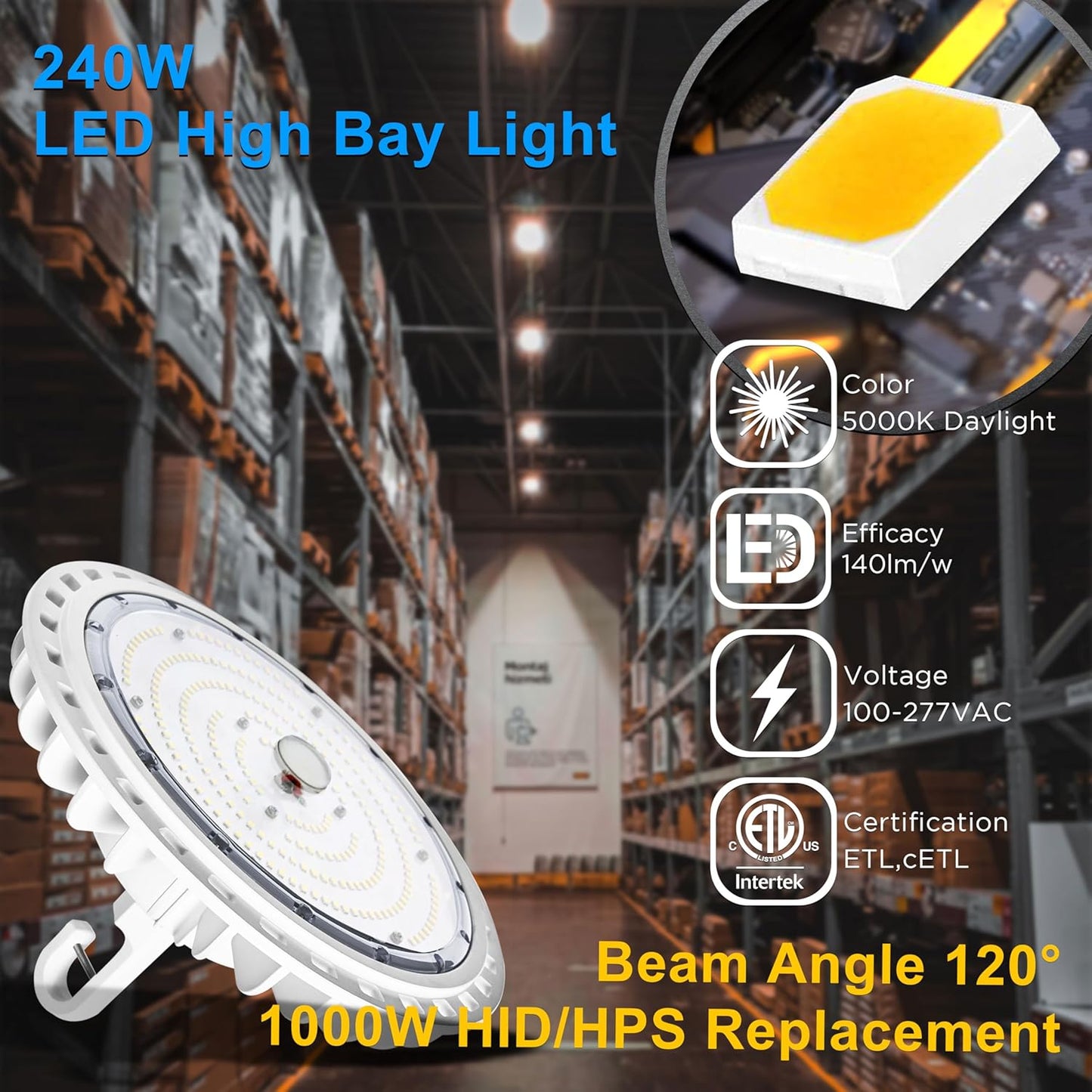 LED Shop Light for Garage