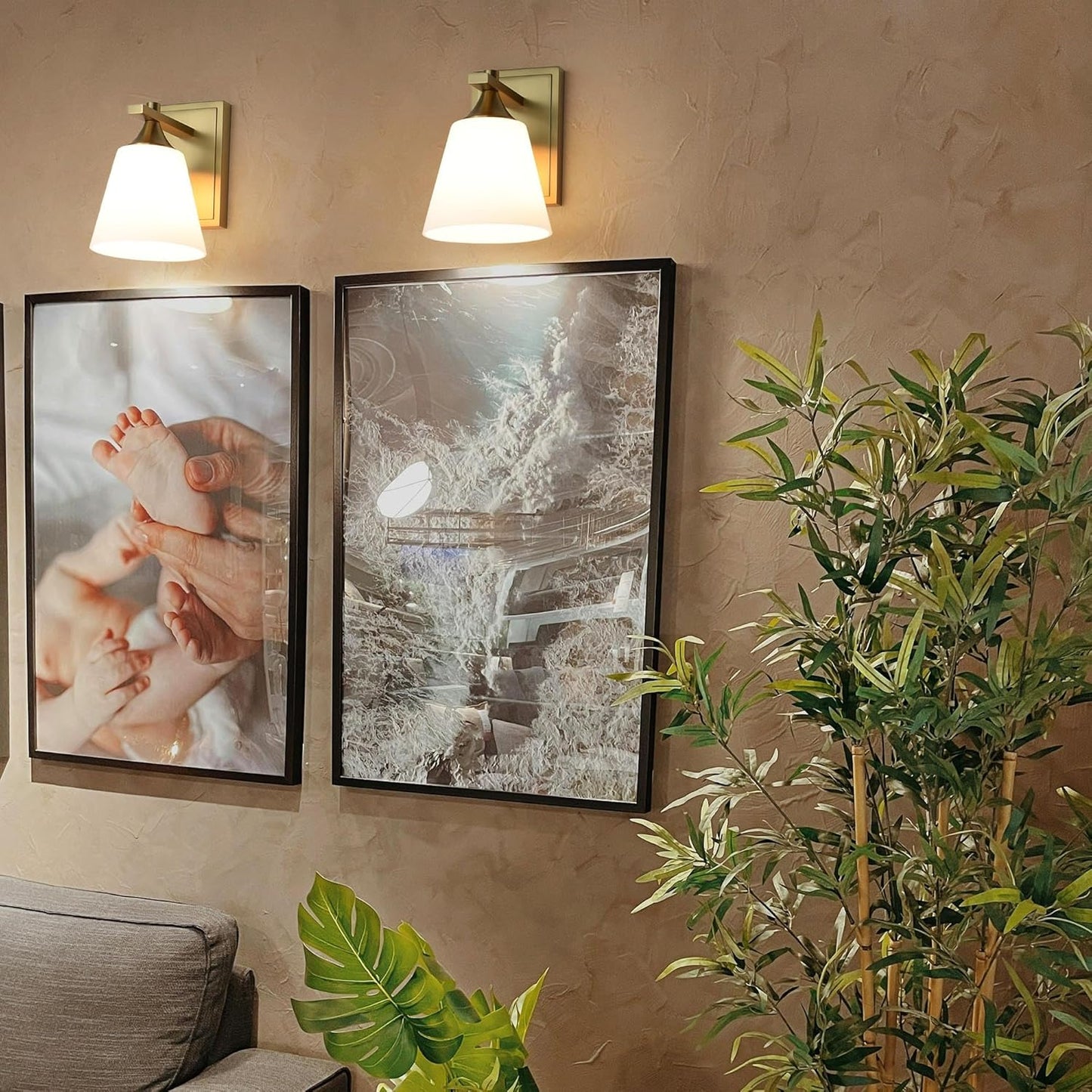 Black Traditional Wall Sconce Light