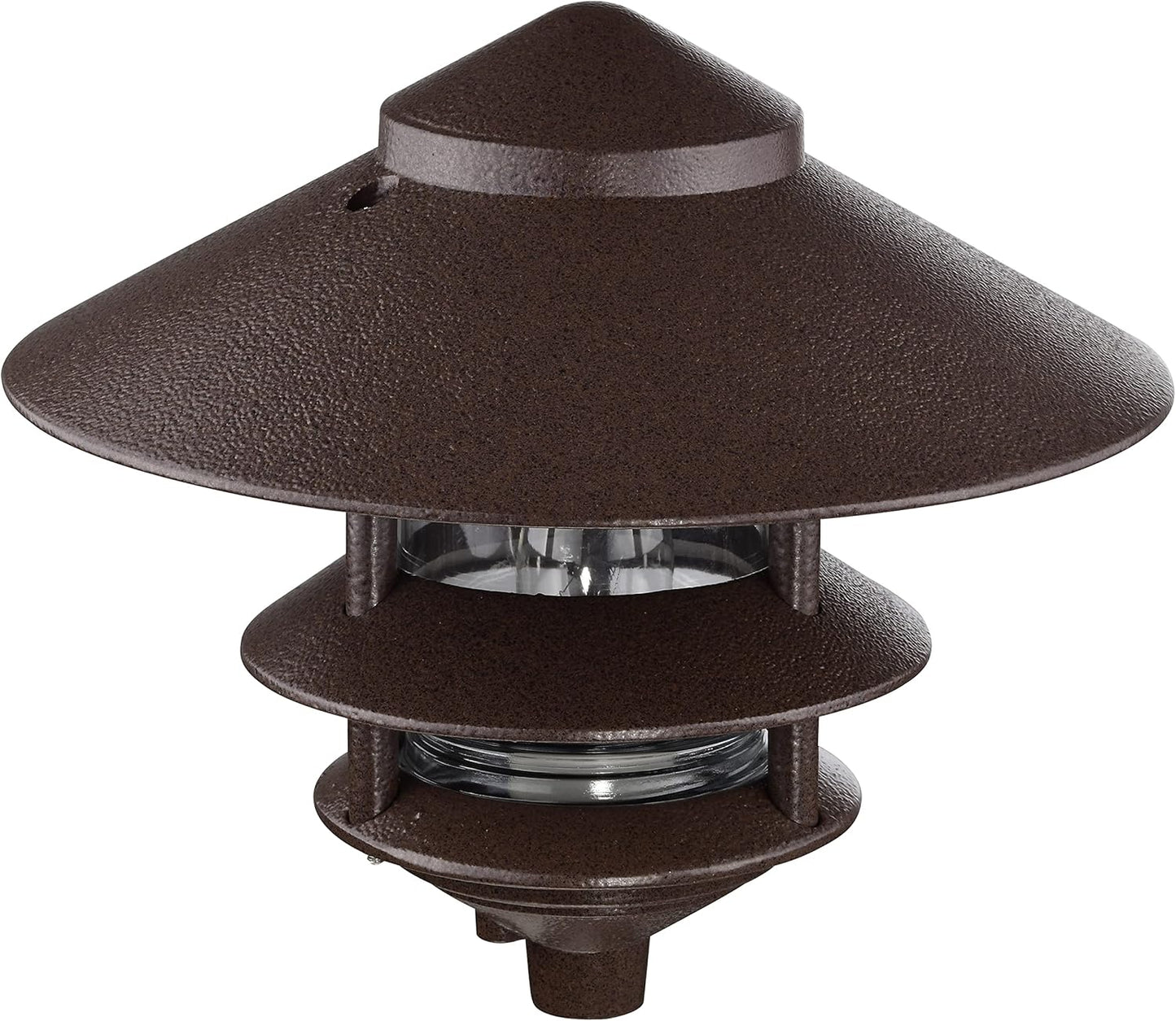 2 Louver Hood Outdoor Pathway Light