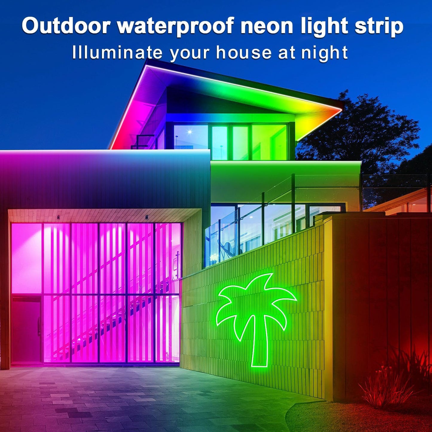 50ft RGB Waterproof Neon Lights