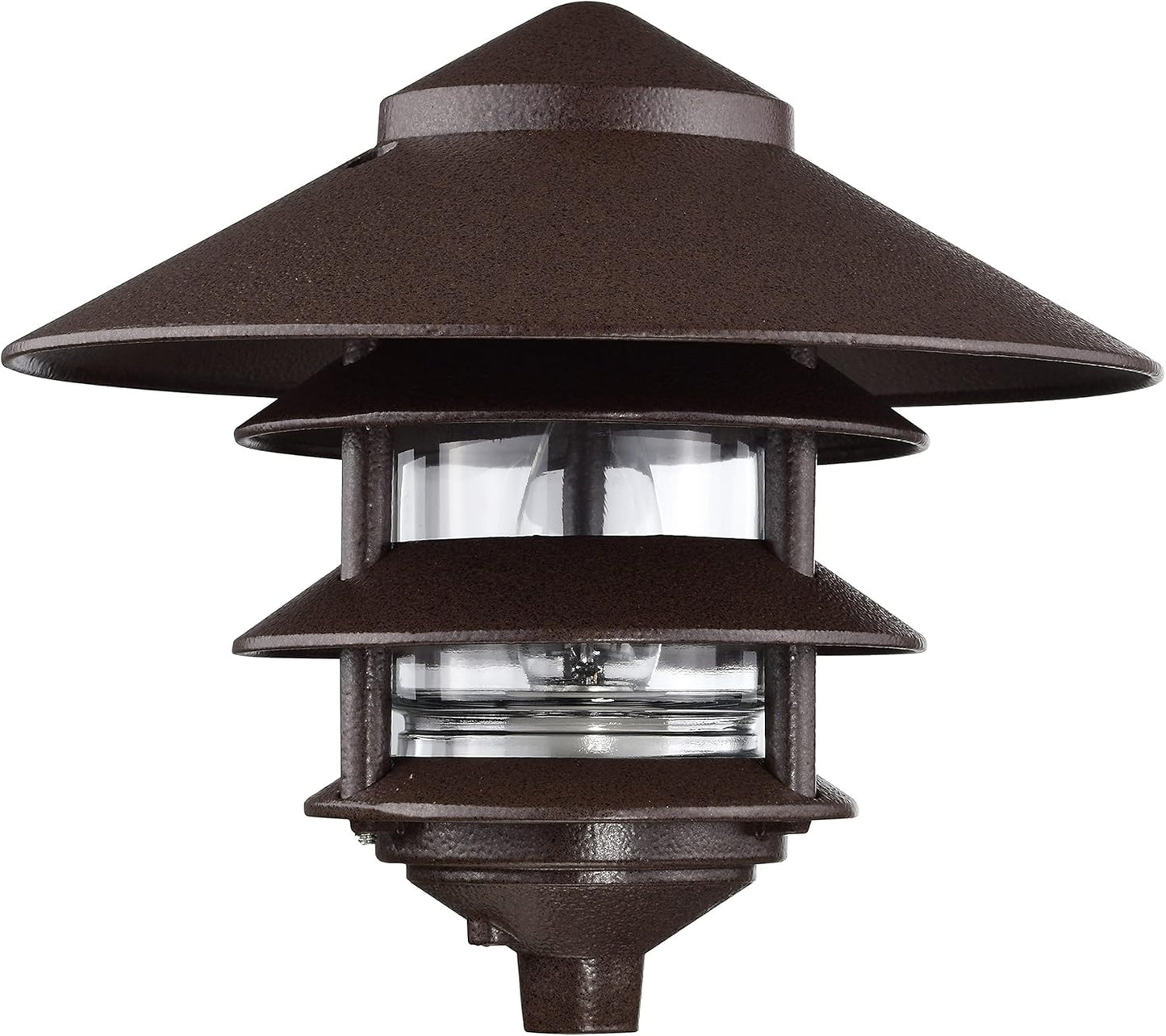 2 Louver Hood Outdoor Pathway Light