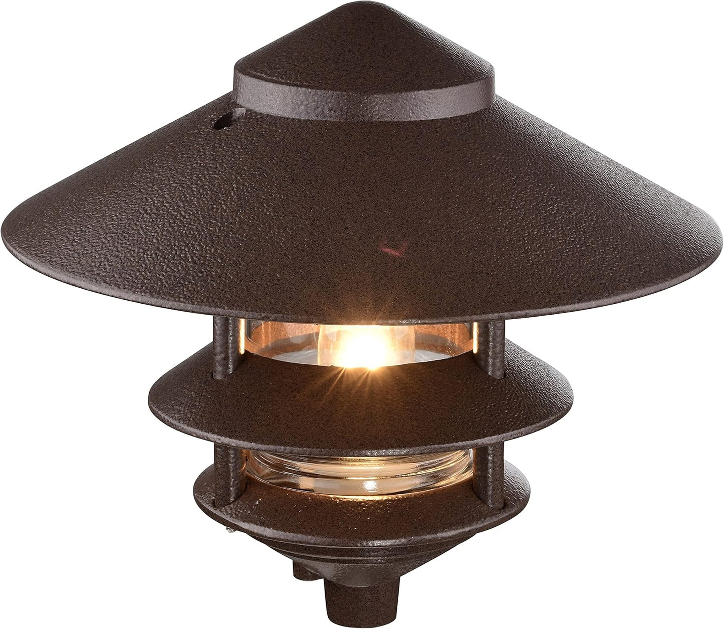 2 Louver Hood Outdoor Pathway Light